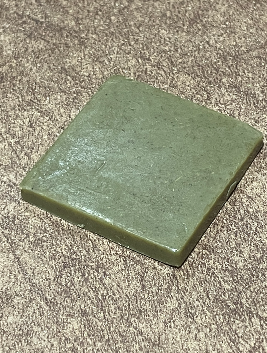 Earthy Lemongrass Peppermint Mini Squares Soap